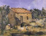 Paul Cezanne Abandoned House near Aix-en-Provence oil on canvas